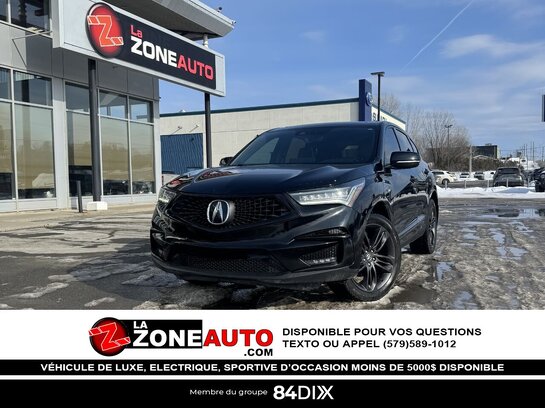 Acura RDX A-SPEC 2020 2020 Noir