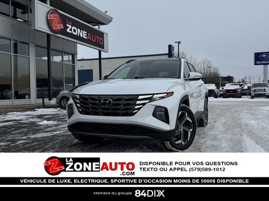 Hyundai Tucson hybride rechargeable 2022 2022 Blanc