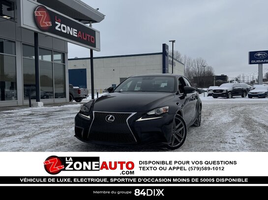 Lexus IS 300 AWD 2016 2016 Noir
