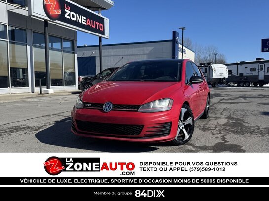 2017 Volkswagen Golf GTI 2017 Red