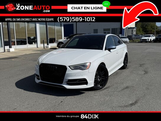 2015 Audi S3 Technik 2015 White