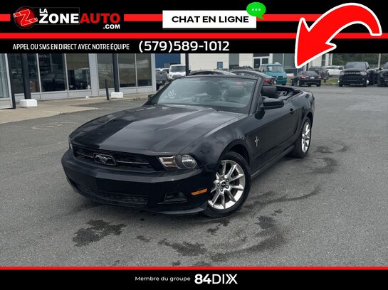 2010 Ford Mustang Convertible 2010 Black